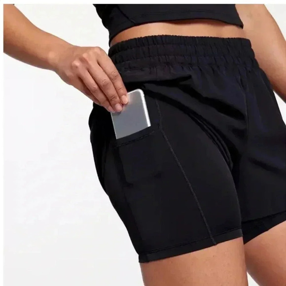 CALIA Women's Infinity Mid Rise 2 In 1 Short - Picture 3 of 9